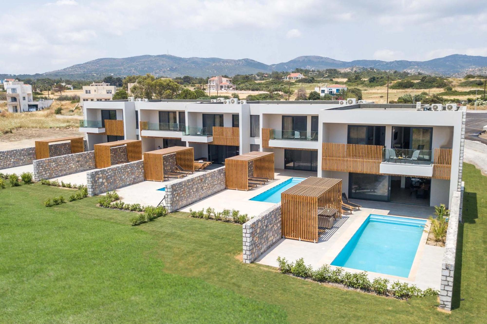 Aethrion Villas & Suites Gennadi Ngoại thất bức ảnh